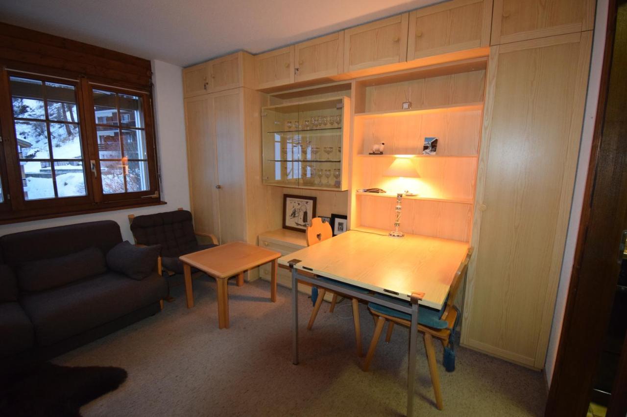 Studio Central Et Chaleureux 1 Zermatt Exterior foto